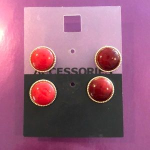 Old Navy 2pk Round Warm Color Studs